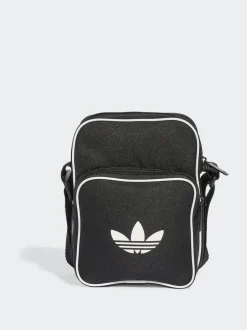 adidas originals Adicolour Cross-Body Bag Black New