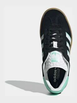adidas originals Black Gazelle Bold Junior Trainers Outlet