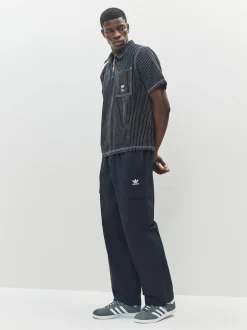 adidas originals Trefoil Essentials Woven Joggers Black Discount