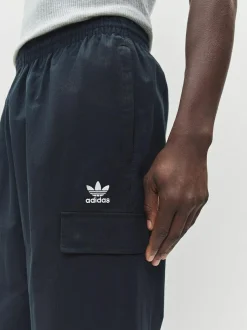 adidas originals Trefoil Essentials Woven Joggers Black Discount