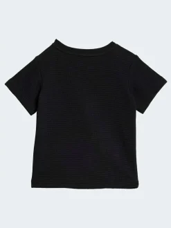 adidas originals Waffle T-Shirt and Shorts Set Black Online