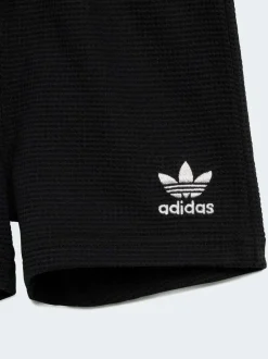 adidas originals Waffle T-Shirt and Shorts Set Black Online