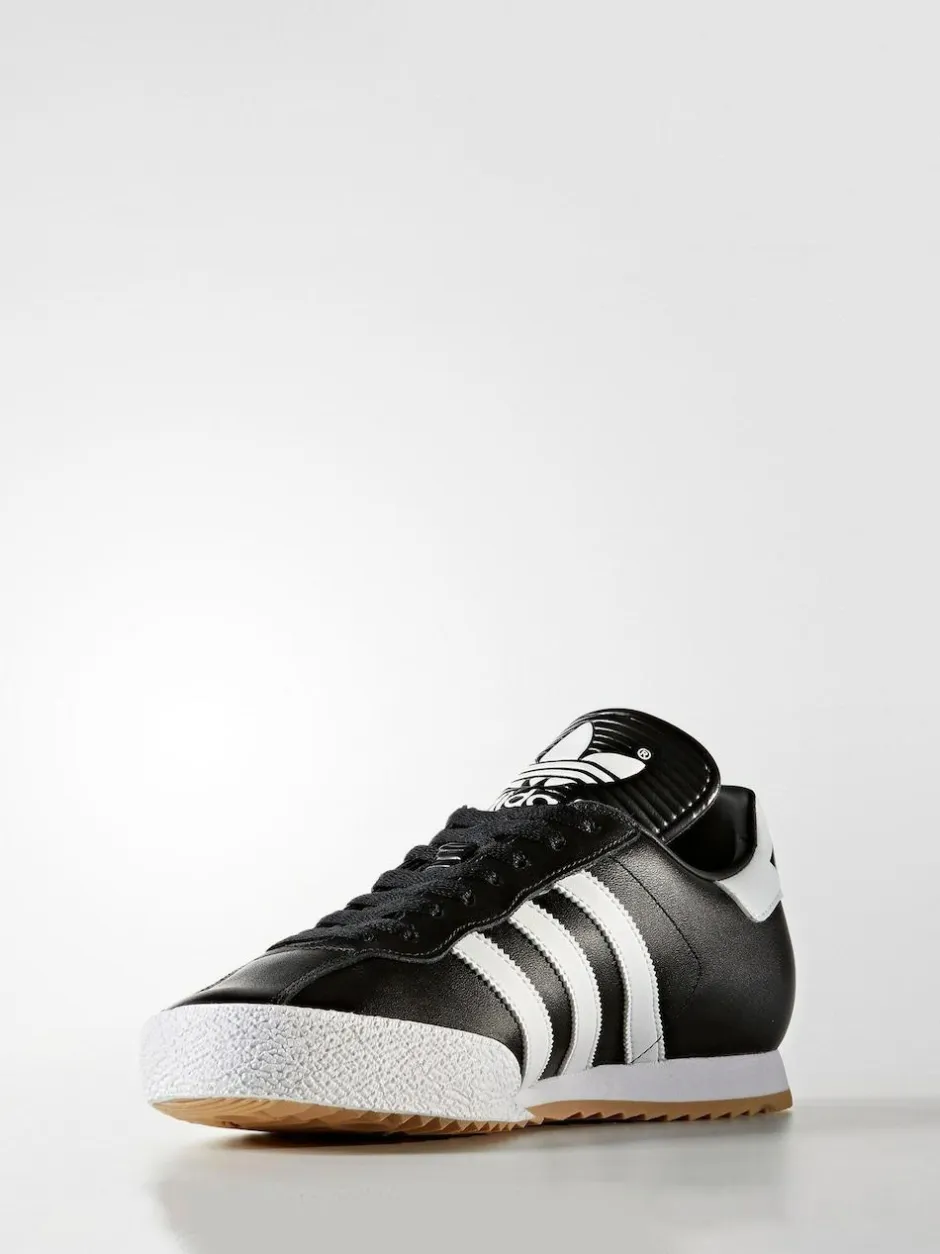 adidas originals Samba Suede Trainers Black/White New