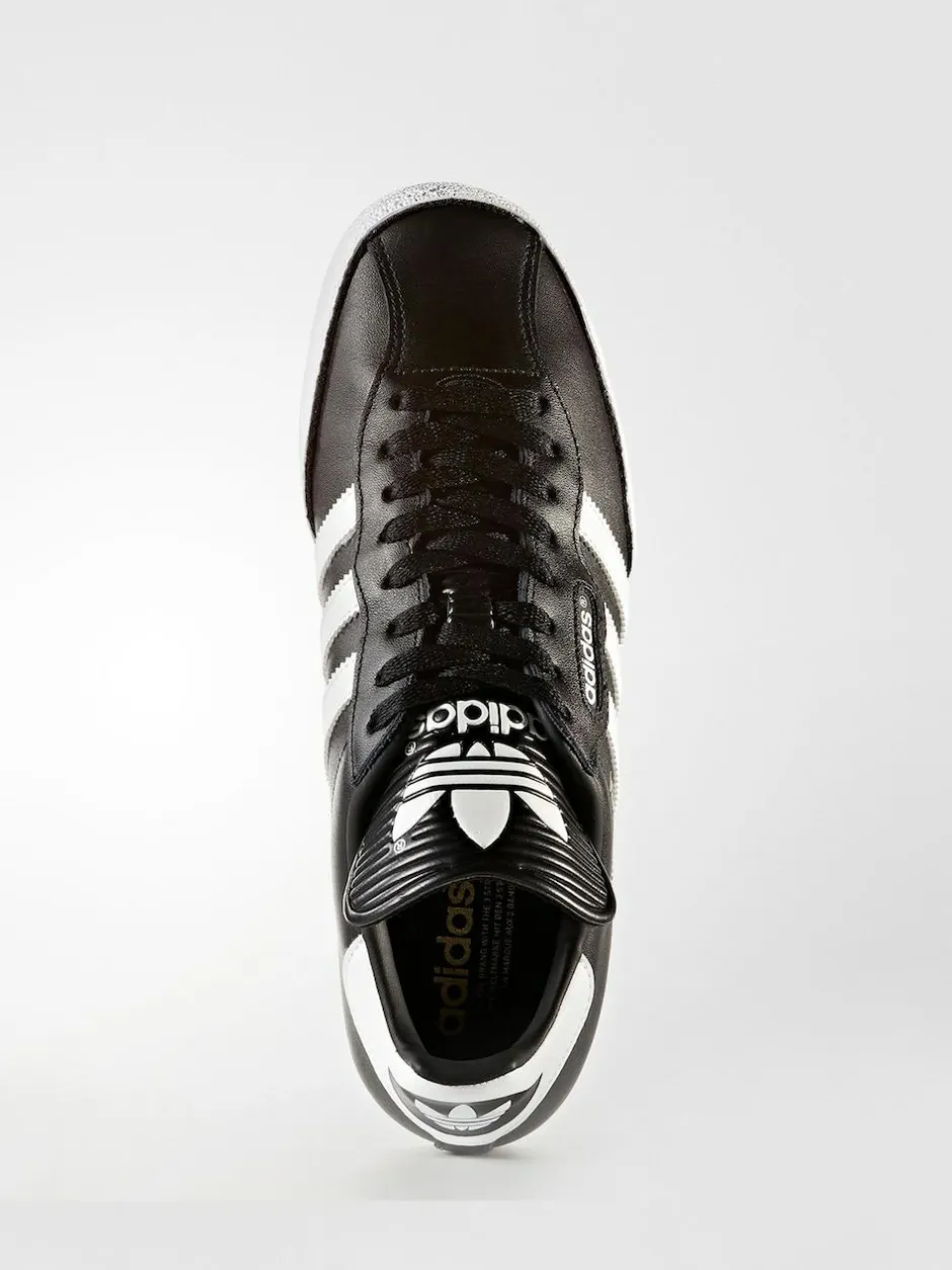 adidas originals Samba Suede Trainers Black/White New