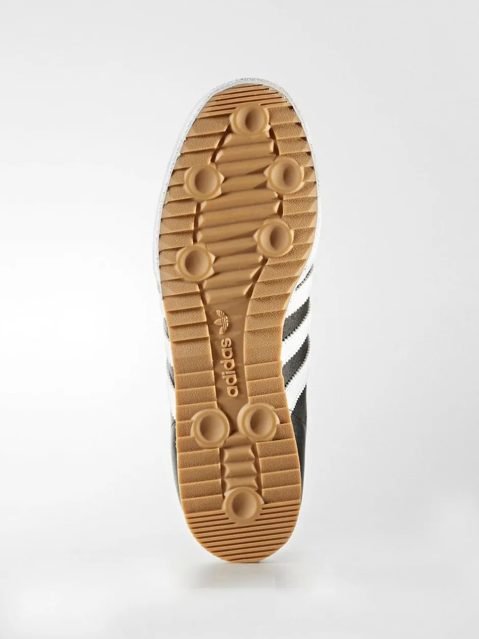 adidas originals Samba Suede Trainers Black/White New