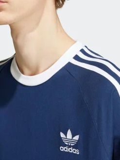 adidas originals Adicolor Classics 3-Stripes LS T-Shirt Blue Sale