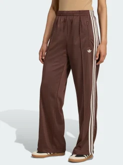 adidas originals Brown/White Firebird Loose Track Pant Trousers Online