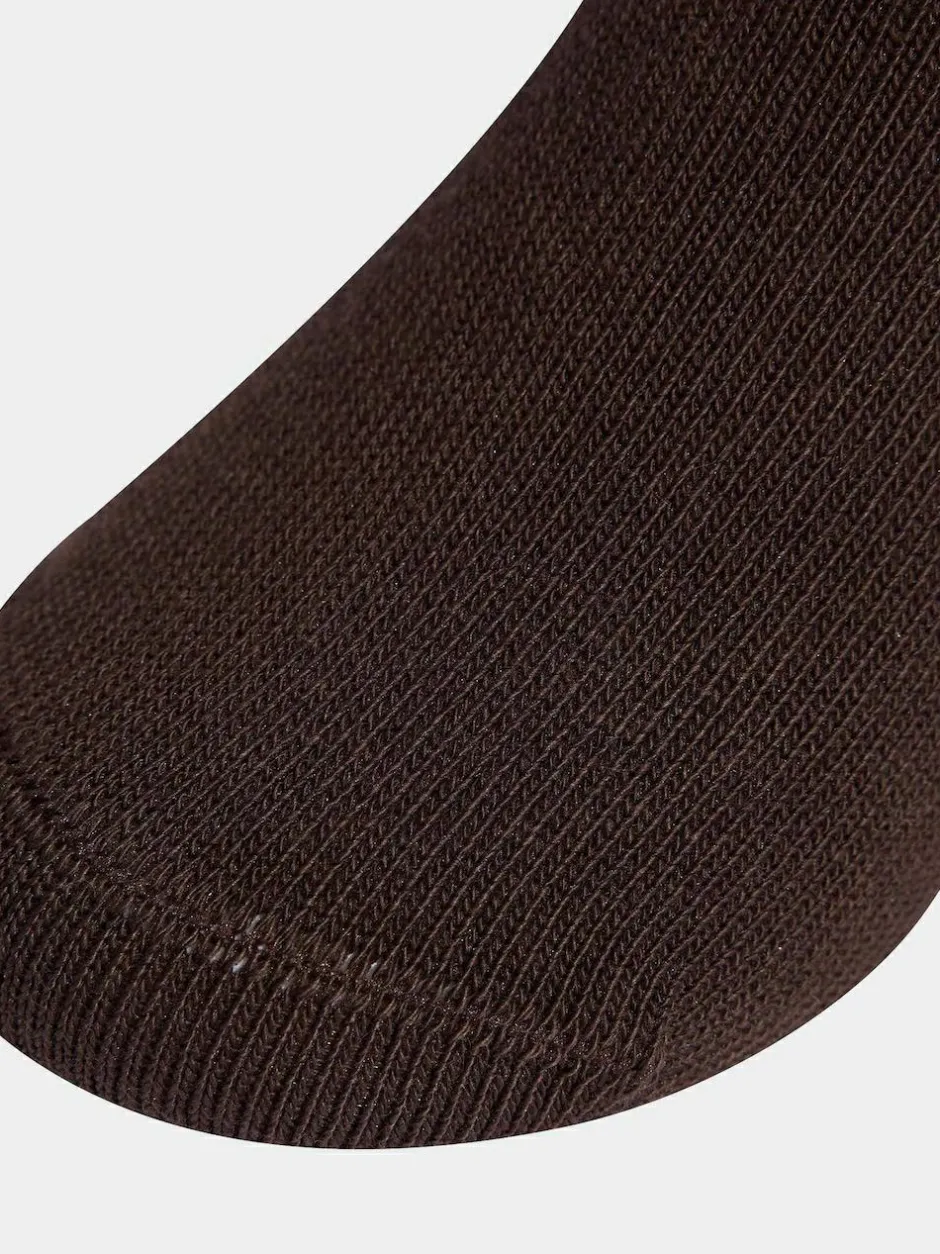 adidas originals 3 Pack Ankle Socks Dark Brown Best