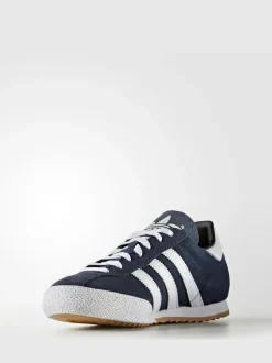adidas originals Samba Suede Trainers Navy New