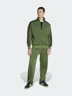 adidas originals Olive Green Firebird Track Top