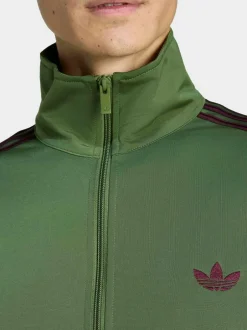 adidas originals Olive Green Firebird Track Top