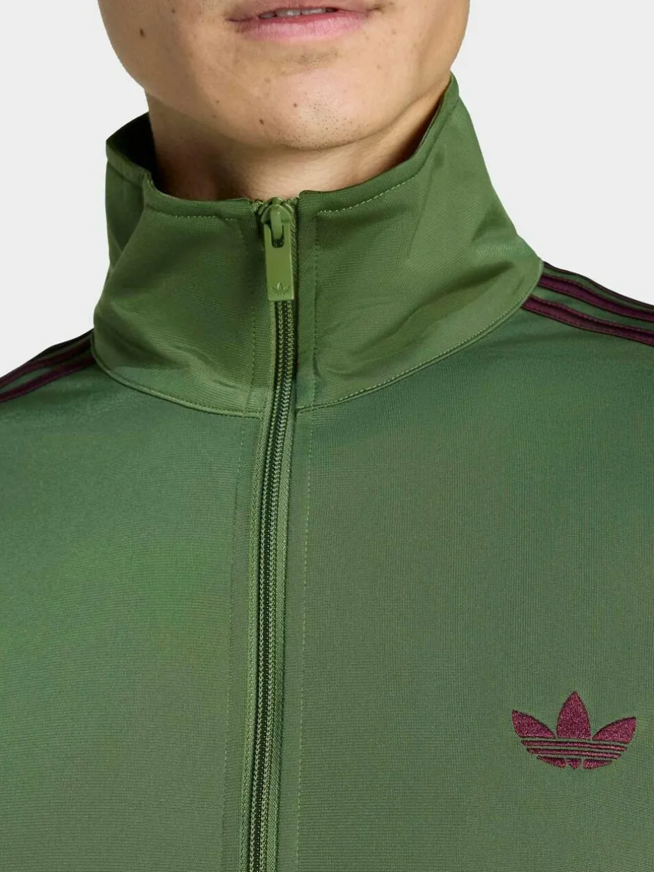 adidas originals Olive Green Firebird Track Top