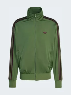 adidas originals Olive Green Firebird Track Top