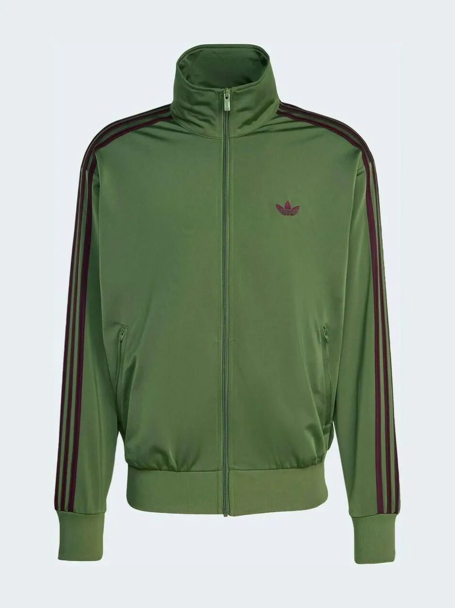 adidas originals Olive Green Firebird Track Top