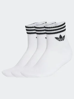 adidas originals Ankle Socks 3 Pack White Online