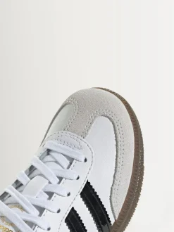 adidas originals White/Black Samba OG Kids Trainers