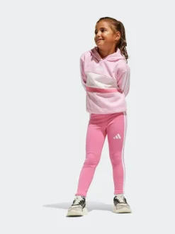 adidas Pink Essentials Tiberio Hoodie and Legging Set Little Kids Hot