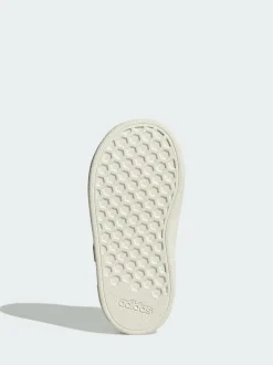 adidas Pink/White Grand Court 2.0 Elastic Lace Infant Trainers