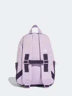 adidas Purple 3 Bar Kids Backpack Hot