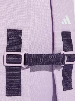 adidas Purple 3 Bar Kids Backpack Hot