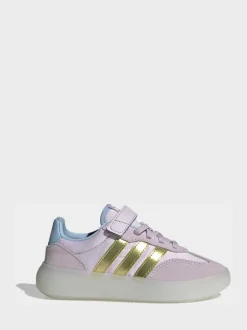 adidas Disney Frozen Barreda Decode Kids Trainers Purple Clearance