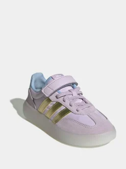 adidas Disney Frozen Barreda Decode Kids Trainers Purple Clearance