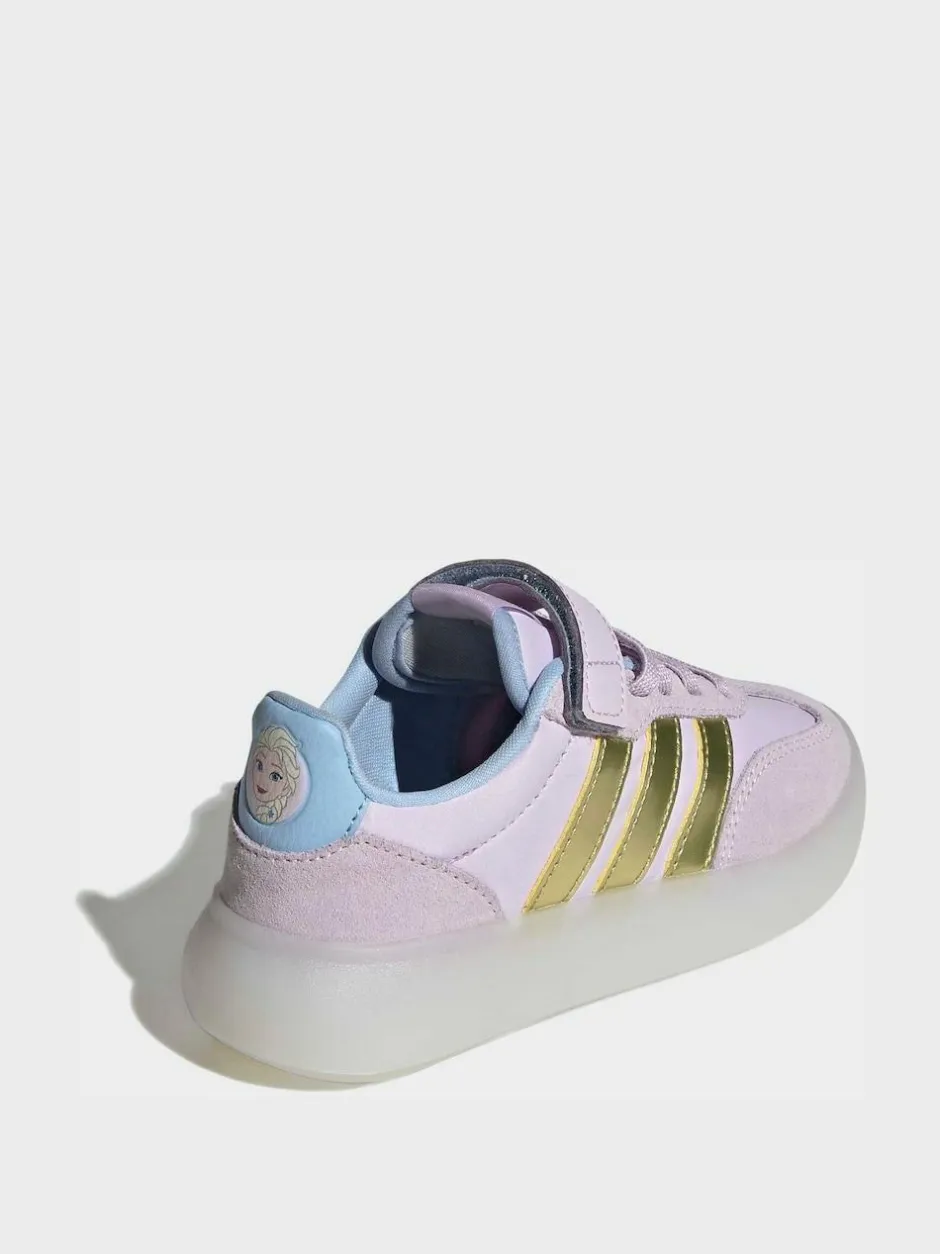 adidas Disney Frozen Barreda Decode Kids Trainers Purple Clearance