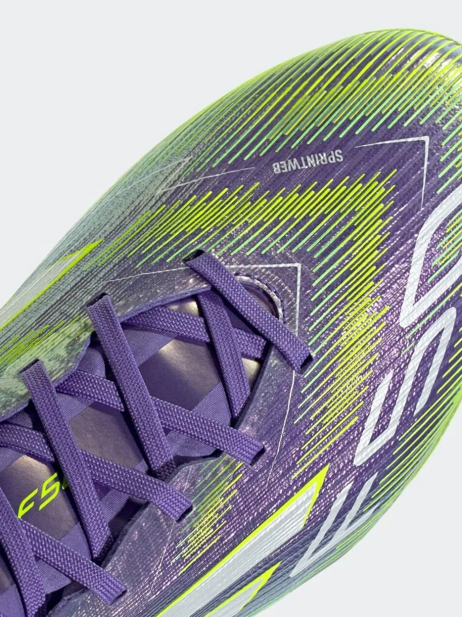 adidas Purple/White Adult F50 Pro Ground Boots Outlet