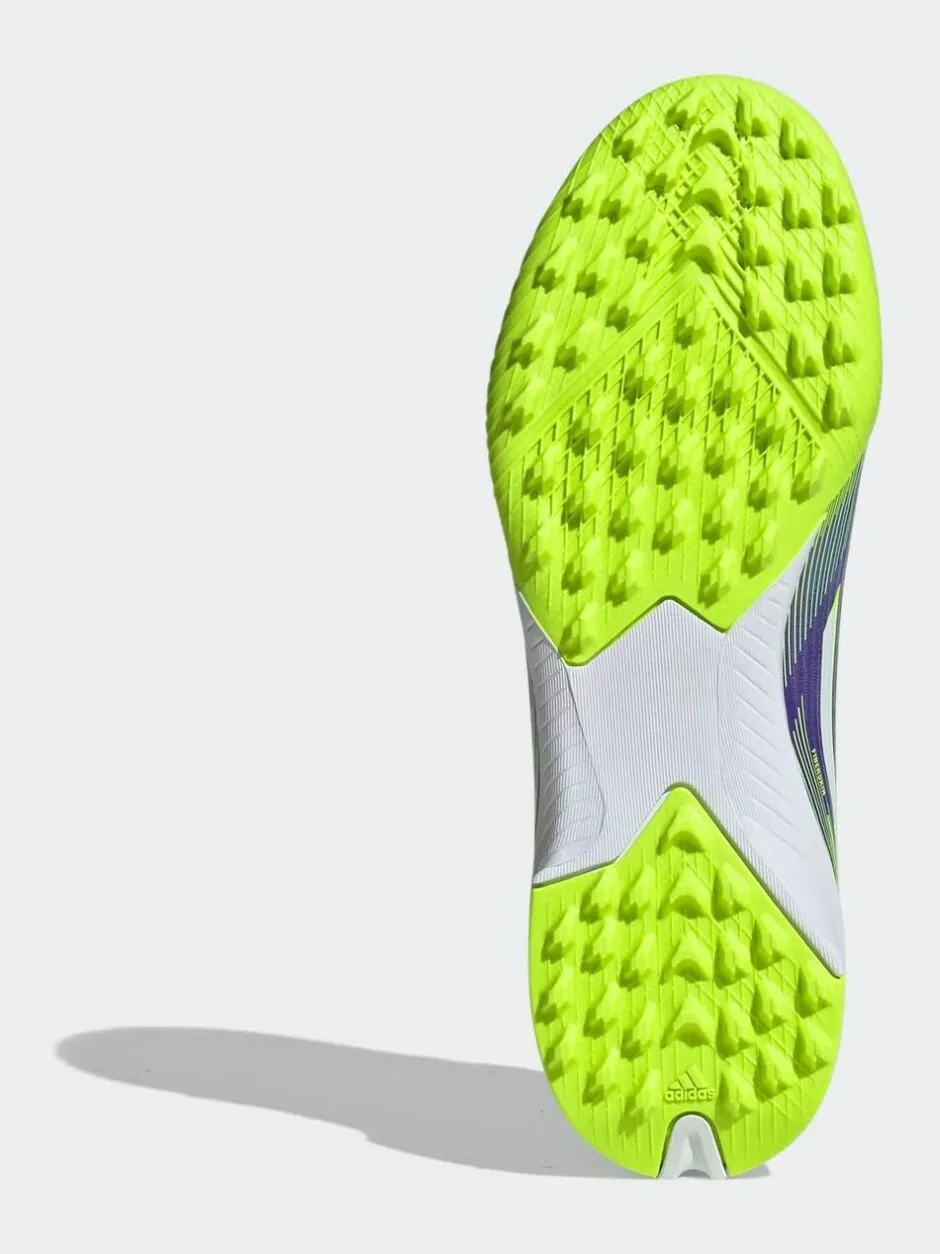 adidas Purple/White Kids F50 League Turf Boots Best