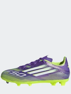 adidas Purple/White Kids F50 League Firm/Multi Ground Boots Sale