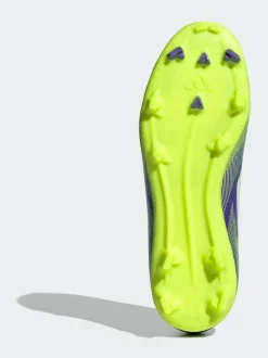 adidas Purple/White Kids F50 League Firm/Multi Ground Boots Sale