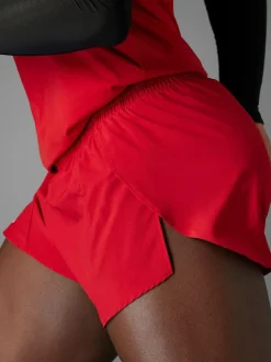 adidas Adizero Essentials Running Split Shorts Red Online
