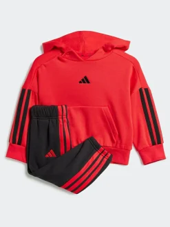 adidas Essentials Infant Tracksuit Red