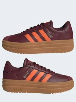 adidas Red VL Court Bold Trainers Outlet