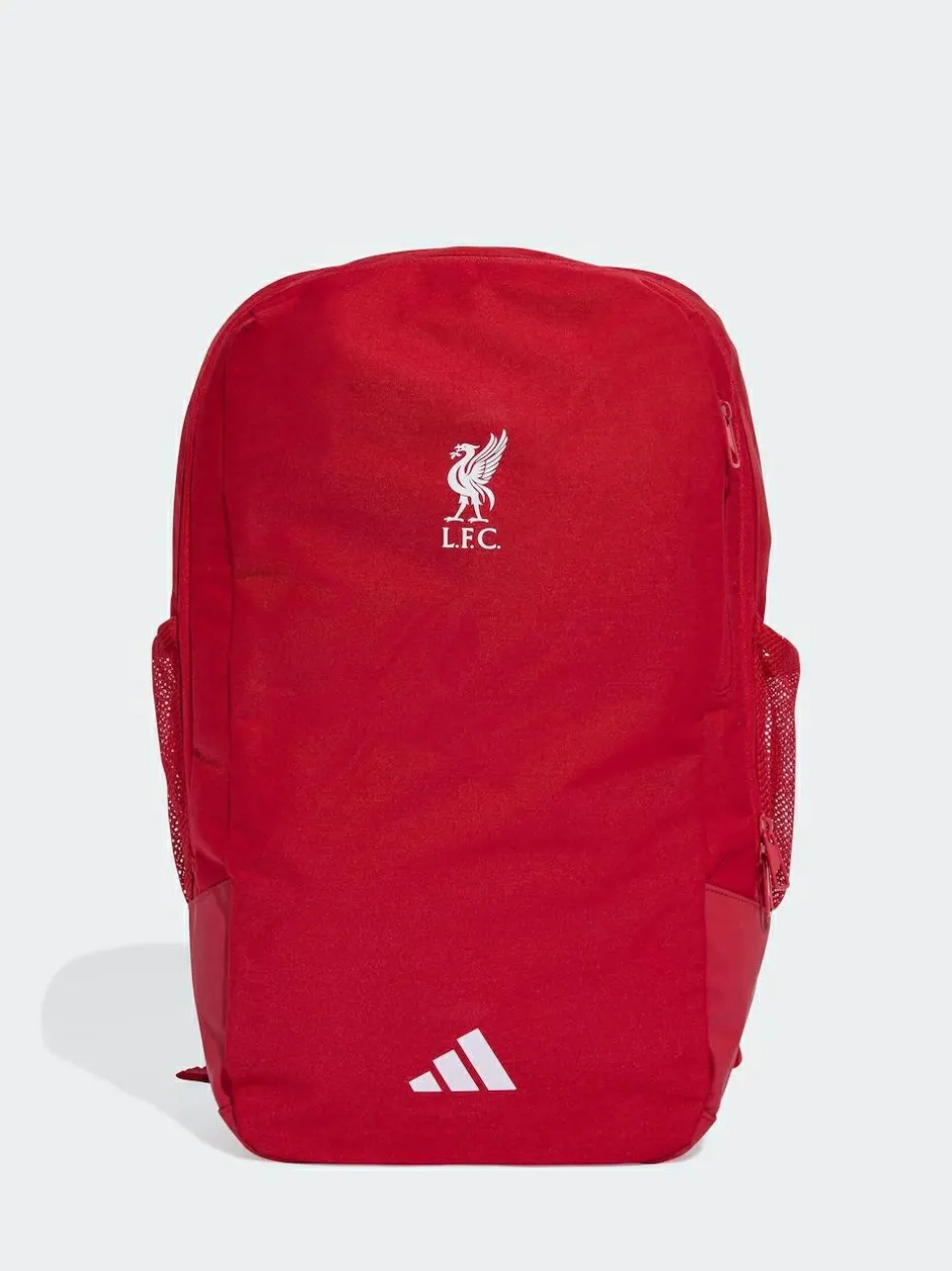 adidas Red/White Liverpool FC Backpack Clearance