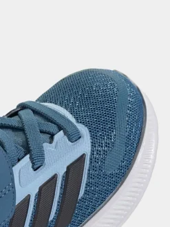 adidas Sky Blue Runfalcon 5 Hook and Loop Easy On Infant Trainers Best