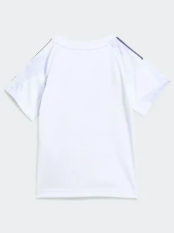 adidas White Baby Kids Manchester United 25/26 Away Kit Hot