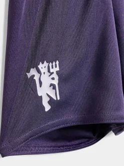 adidas White Baby Kids Manchester United 25/26 Away Kit Hot