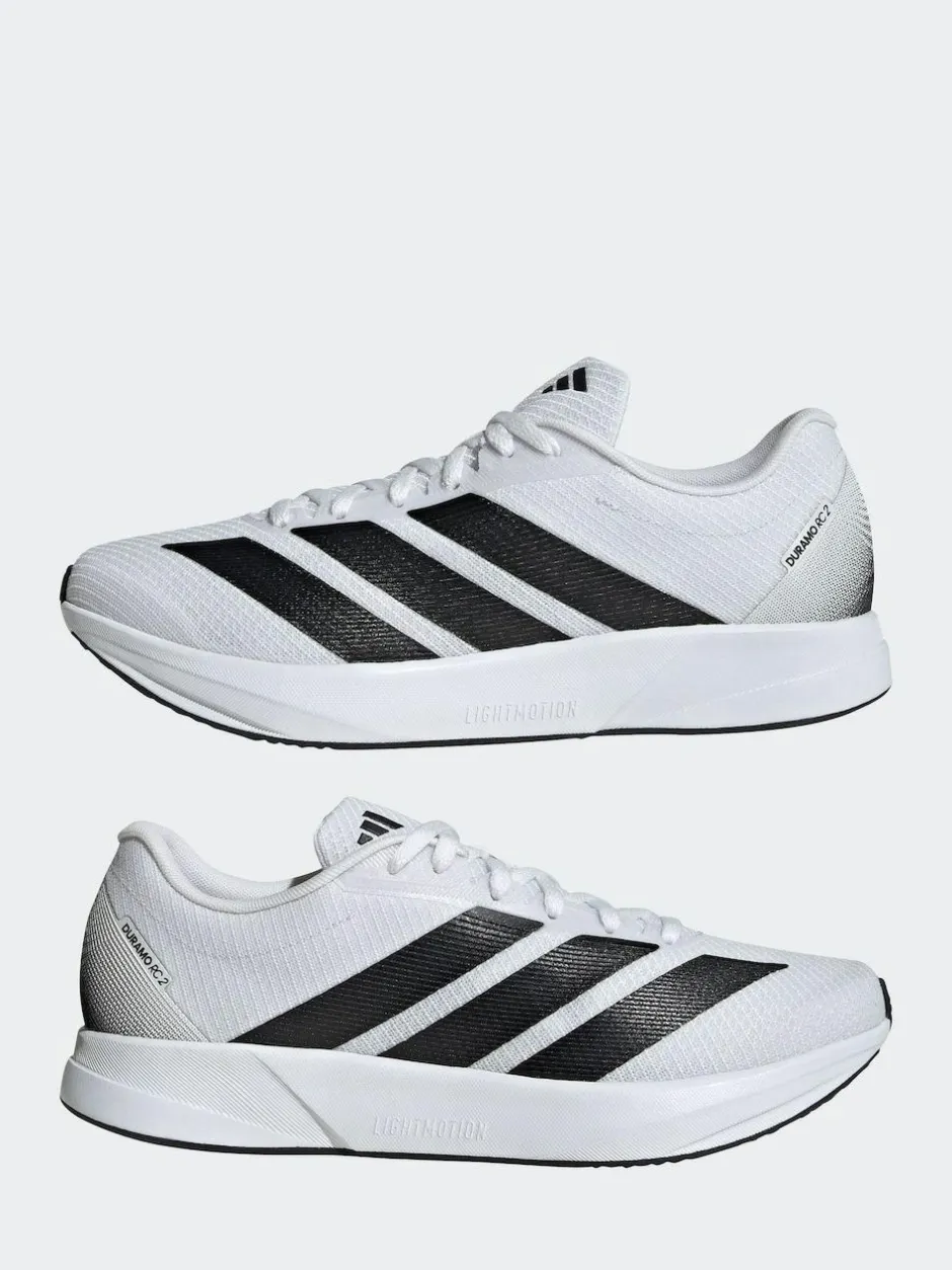 adidas White Duramo RC2 Running Trainers Hot