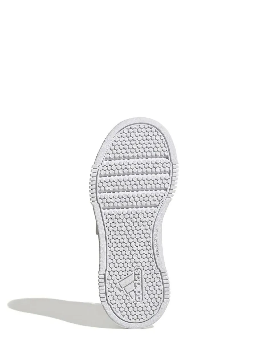 adidas White Hook and Loop Tensaur Kids Trainers Hot