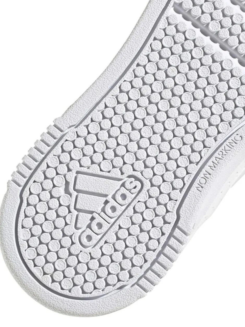 adidas White Hook and Loop Tensaur Kids Trainers Hot