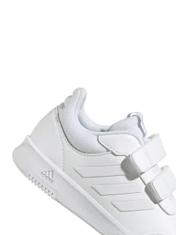 adidas White Hook and Loop Tensaur Kids Trainers Hot