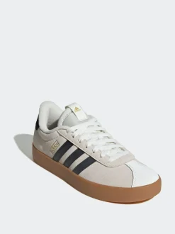 adidas White Off VL Court 3.0 Trainers Hot