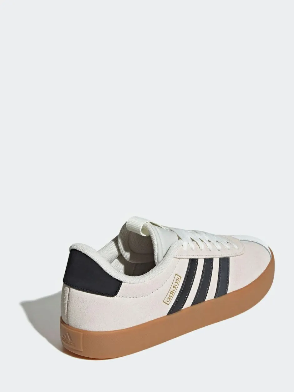 adidas White Off VL Court 3.0 Trainers Hot