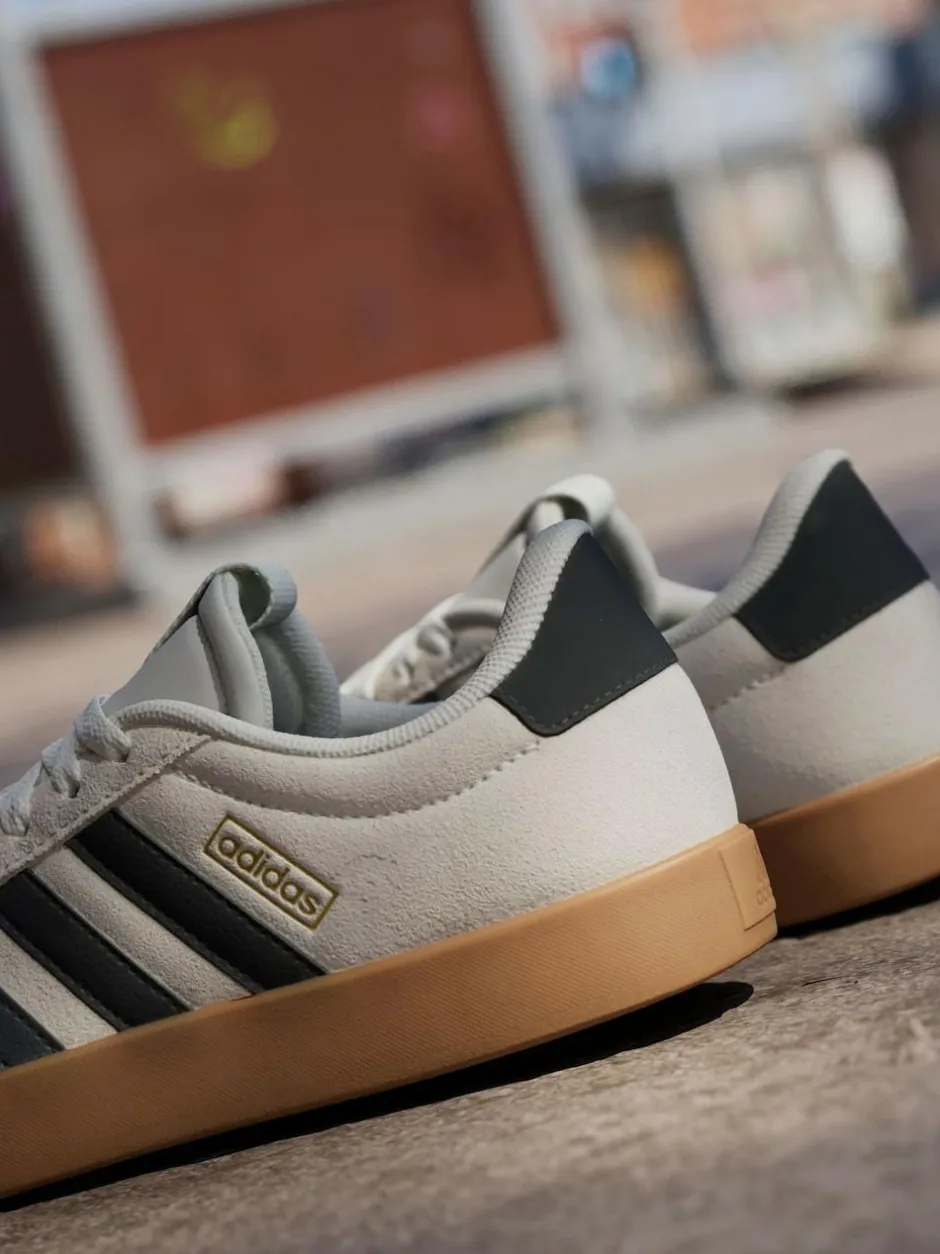 adidas White Off VL Court 3.0 Trainers Hot