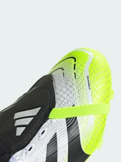 adidas White Predator League Fold-Over Tongue Firm/Multi-Ground Boots Discount