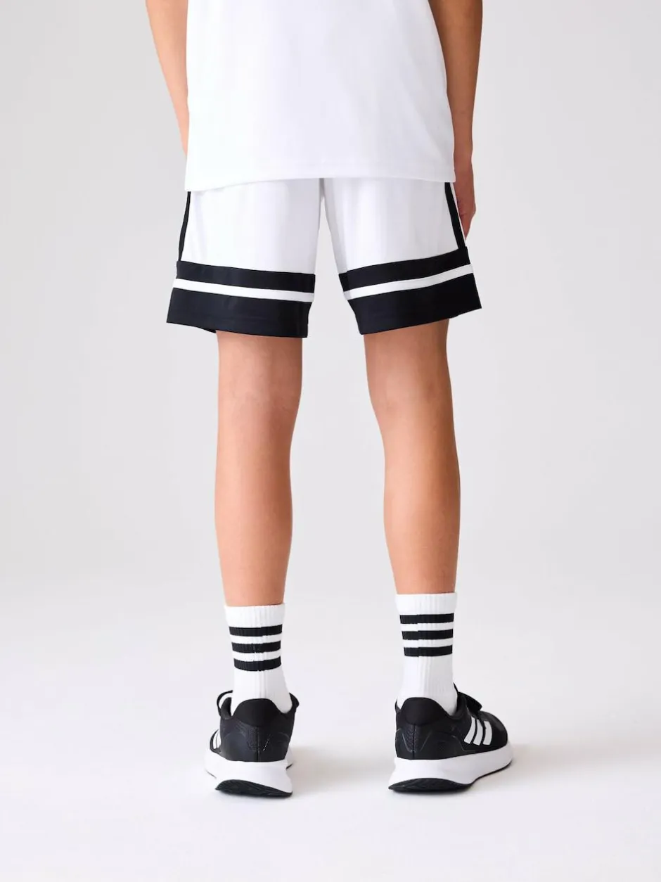 adidas White Squadra 25 Kids Shorts Outlet