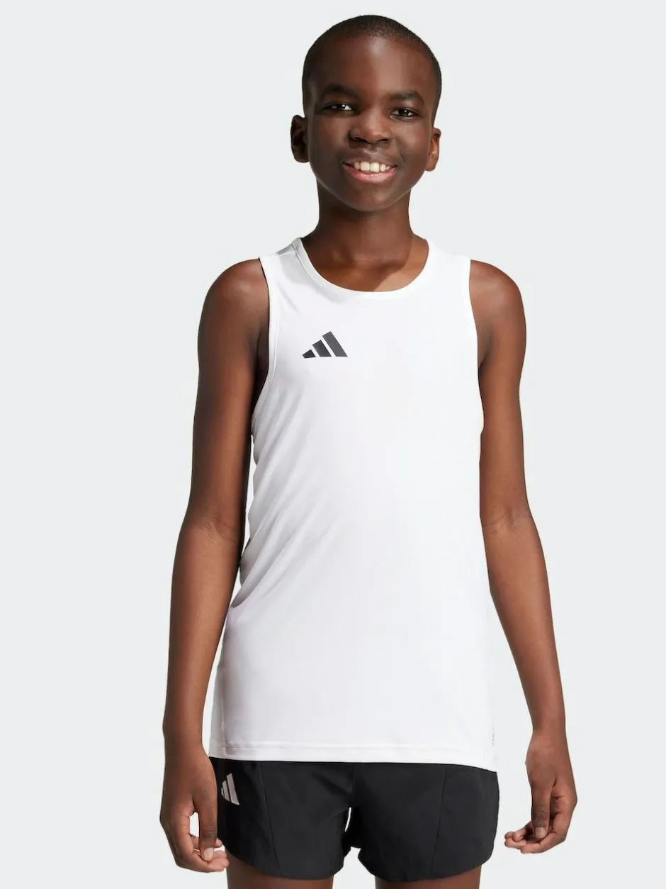 adidas Team Kids Tank Top White Online