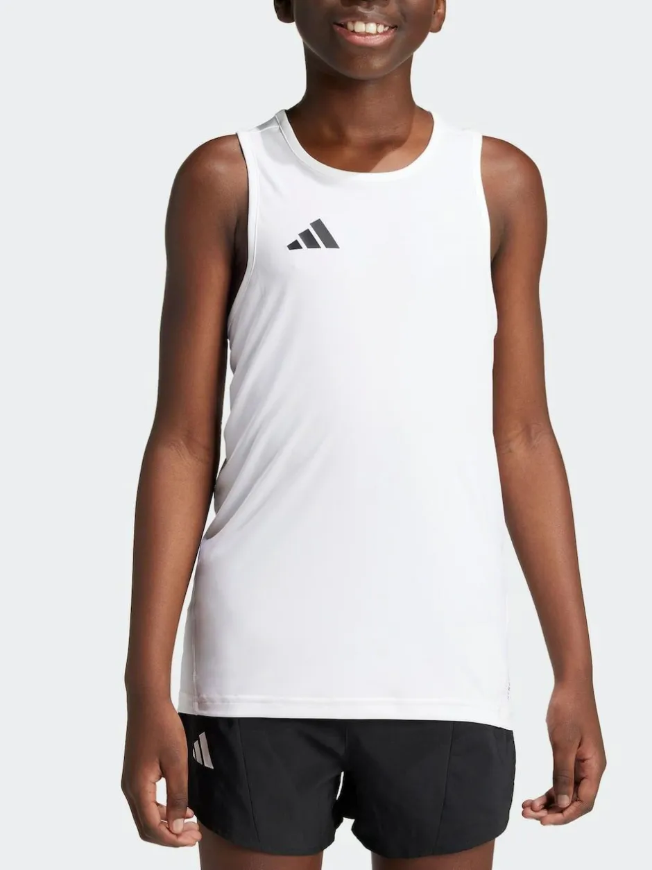 adidas Team Kids Tank Top White Online
