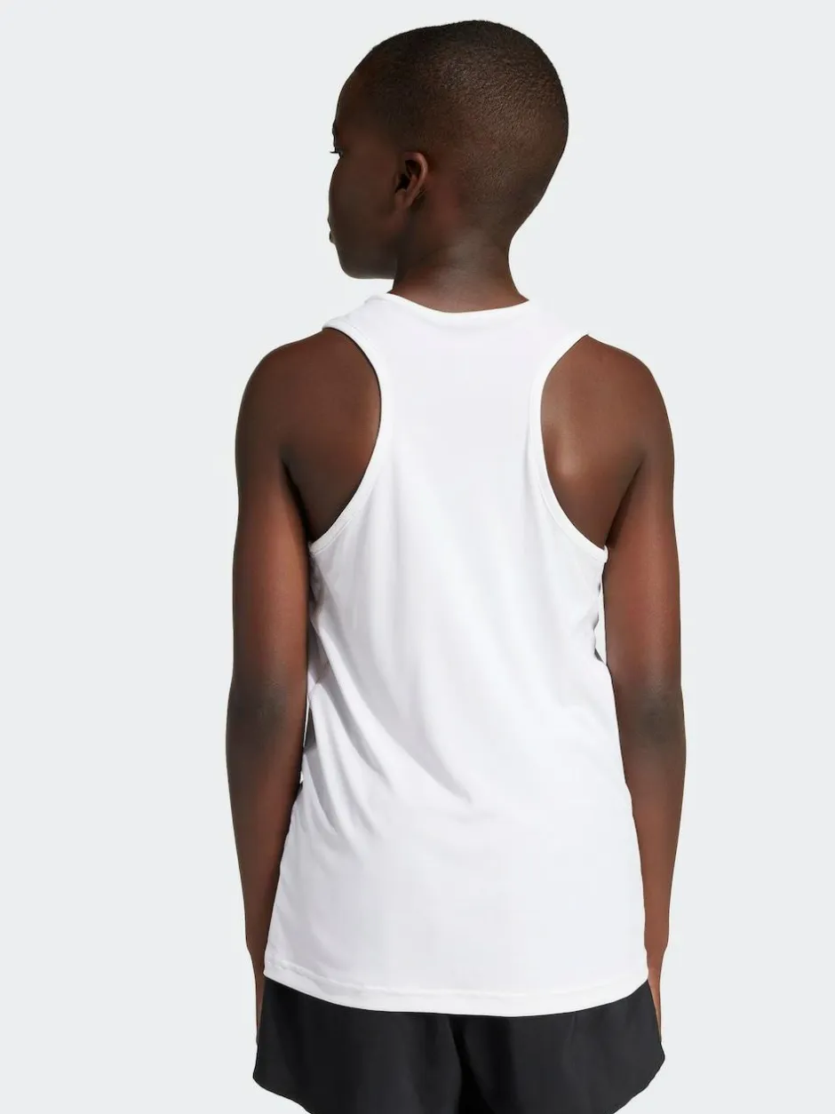 adidas Team Kids Tank Top White Online